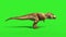 T Rex Tyrannosaur Feathered Roar Close up Loop Jurassic World Dinosaurs Green Screen