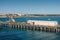 T-shaped port of Broome, Australia.