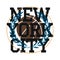 T-shirt basketball sport, new york, typography t-shirt