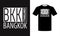 T-Shirt Design BKK bangkok Thailand pattern