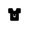 T-Shirt Fashion Choice Cute Shopping Glyph Icon, Logo, Vector