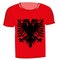 T-shirt with flag Albania