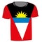 T-shirt flag Antigua and Barbuda