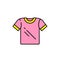 T-shirt line icon