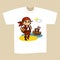 T-shirt Print Design Pirate