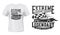 T-shirt print, fast ride, car racing sport rally