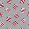 T-shirt Seamless Pattern vector Polo shirt wallpaper background red isoleted