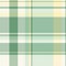 T-shirt textile texture tartan, direct vector pattern background. National plaid fabric check seamless in pastel and white colors