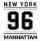 T shirt typography graphic New York city Manhattan