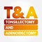 T&A - Tonsillectomy and Adenoidectomy acronym