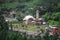 At-ta\'aun mosque with landscape viewed in Puncak, Bogor, Indonesia