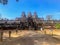 Ta Keo, a temple-mountain, the center of the new capital - Jayendranagari, a temple of the Khmer civilization, located