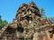 Ta Som, a picturesque Khmer temple built of laterite, Asian ancient architecture