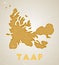 TAAF map.