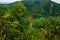 Taal Volcano and flowers in Tagaytay, Philippines