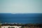 Tabarca Island view from the mountains of Alicante