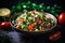 Tabbouleh Salad, mediterranean food life style Authentic living