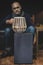 Tabla and Cajon - Indian and Peruvian drums used to make fusion percussion music.