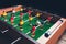 Table football soccer kicker game players