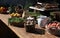 Table full of fresh garden variety vegetables