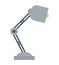 Table lamp with adjustable angle vector flat isolated