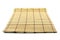 Table mat made out of bamboo pieces