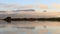 Table mountain from zandvlei estuary nature reserve