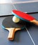 Table ping pong with rackets