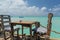 Table with a Sea View in Aruba