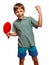 Table tennis athlete ping pong boy experiencing
