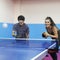 Table Tennis Ping-Pong Friends Sport Concept