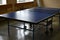 Table tennis. Table tennis table. Sports equipment