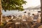 A table to lunch in beach of Saco do Mamangua