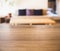 Table top with Blur sofa and pillows Home Interior decoration