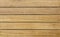 A table top made of natural teak wooden batten