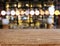 Table Top wooden Counter Blur Bar Beer pub background