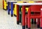 Tables and chairs in the refectory of the nursery