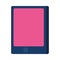 Tablet electronic device isolated icon