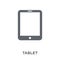 Tablet icon from Electronic devices collection.