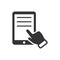 Tablet Reading Icon