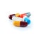 Tablets pills capsule heap medicine