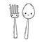 Tableware, Fork Illustration and Spoon Illustration