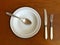 Tableware Plate, Spoon,Fork and Knife