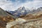 Taboche peak view from Chukhung valley