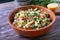 Tabouli Salad or Tabule, Tabbouleh - simple Mediterranean salad with vegetables and bulgur.