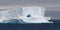 Tabular Iceberg Floating, Antarctica