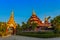 Tachileik golden Shwedagon Pagoda in Tachileik Myanmar