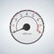 Tachometer. Vector illustration