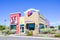 Taco bell and KFC roadside restaurant in California