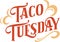 Taco Tuesday Custom Text Banner